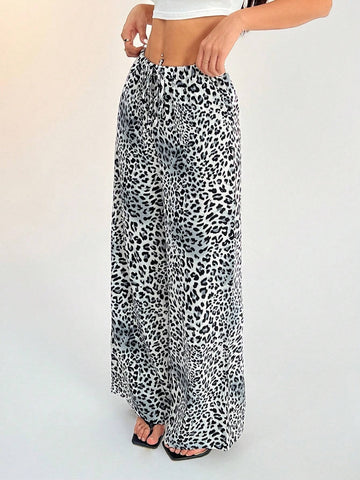 Leopard Print Comfortable Women's Lowers