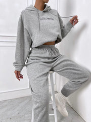 Cloud Grey Colour Oversized Co-Ord Set