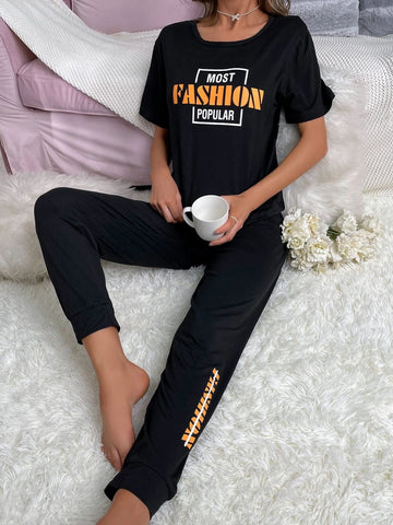 Black Colour Comfortable Women's Co-Ord Set