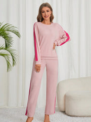 Baby Pink Colour Comfortable Women's Co-Ord Set