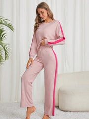 Baby Pink Colour Comfortable Women's Co-Ord Set