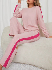 Baby Pink Colour Comfortable Women's Co-Ord Set